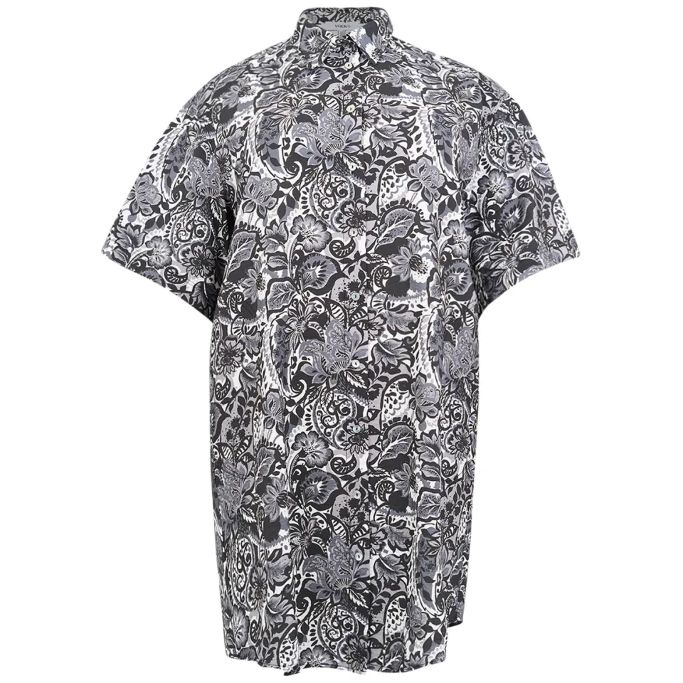 Yoek Aquabel blouse-jurk grijs, foto 3