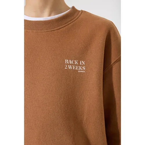 Garcia sweater lichtbruin, foto 4