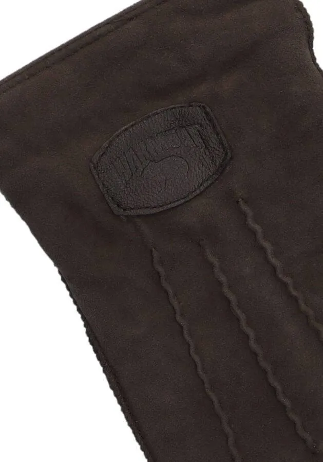 Warmbat Goat Suede handschoenen donkerbruin bruin, foto 3