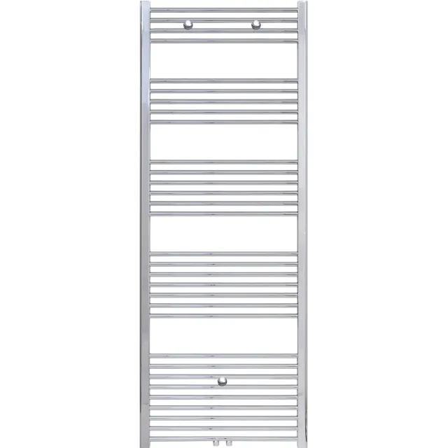 Boss & Wessing Designradiator BWS Nile Gobi 180x60cm Chroom Midden/zij-aansluiting