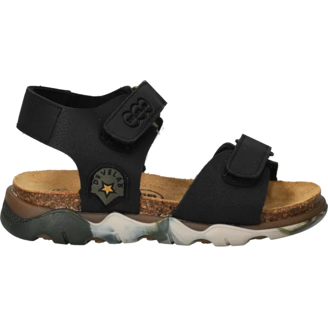 Develab sandalen zwart
