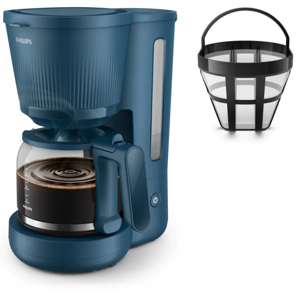 Philips HD7411/70 filterkoffiezetapparaat blauw, foto 2