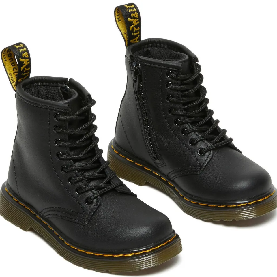 Dr. Martens 1460 T Peuter leren veterboots zwart, foto 4