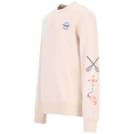 TYGO & vito rechtvallende sweater met print - ecru, foto 2