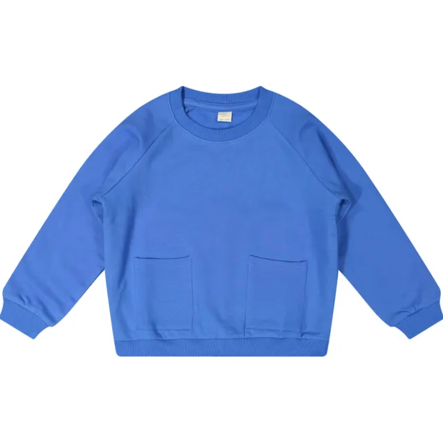 Riffle Amsterdam boxy sweater - blauw, foto 2