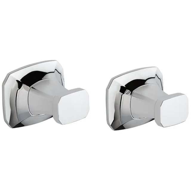 Sapho Handdoekhaak 2PCS Sapho Aida 5x4 cm Chroom