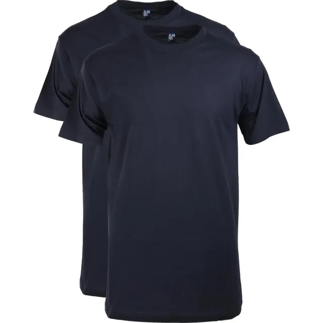 Alan Red T-shirt Alan Red T-Shirt Virginia Navy (2 pack) marine