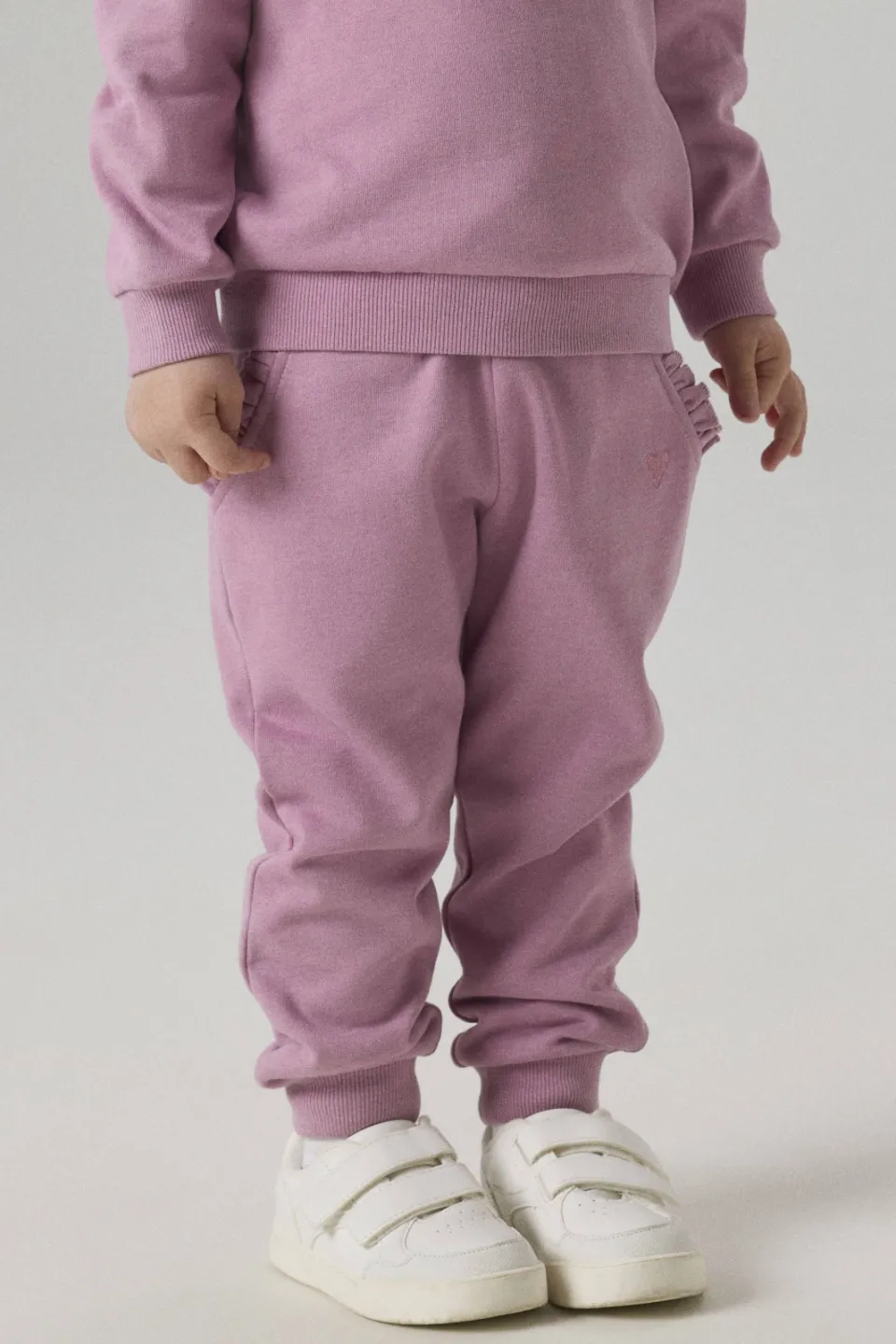 NAME IT MINI joggingbroek paars, foto 3