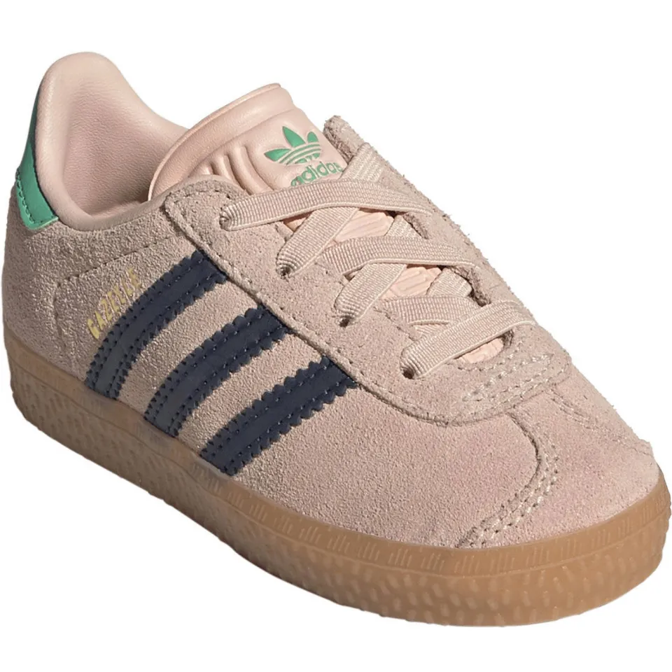Adidas Originals Gazelle sneakers lichtroze/donkerblauw, foto 4