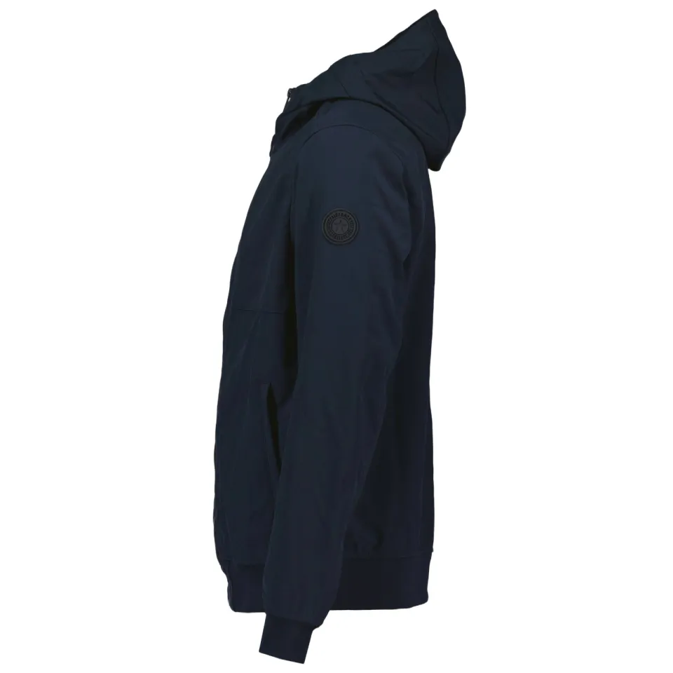 Airforce softshell jas donkerblauw dark navy, foto 4