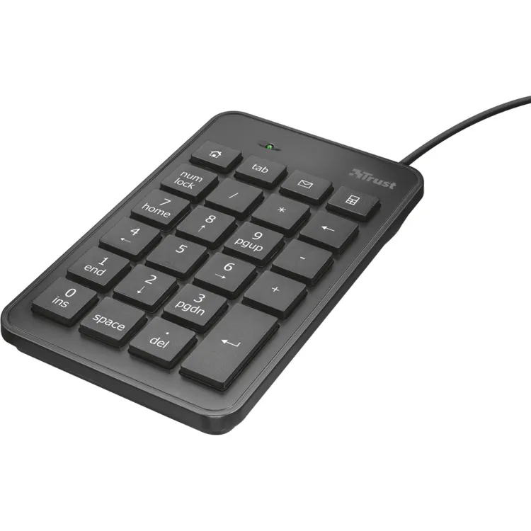 Trust Xalas numeriek USB-toetsenblok zwart, foto 2