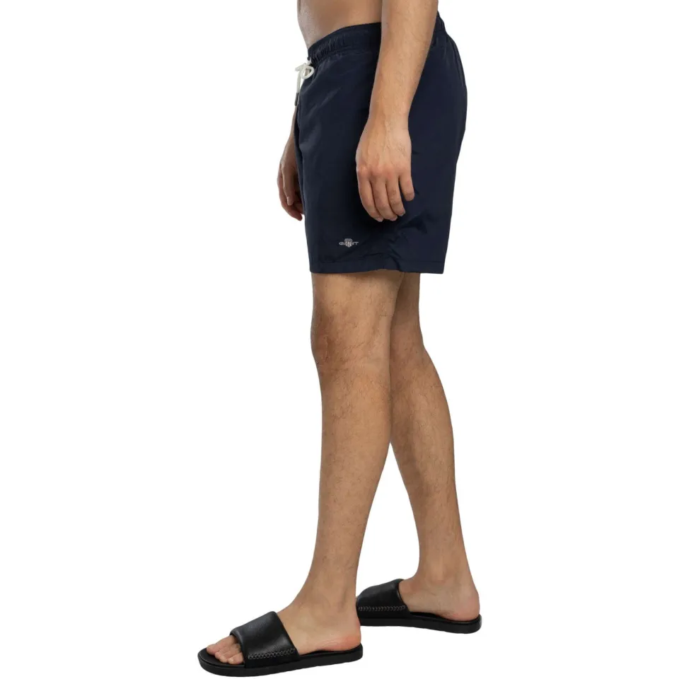 Gant Zwembroek Met Logo, Blauw, foto 2