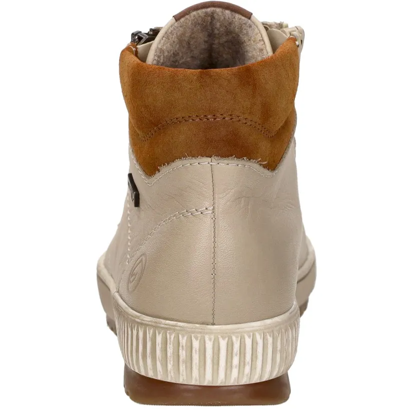 Remonte veterschoenen hoog gebroken wit, foto 4