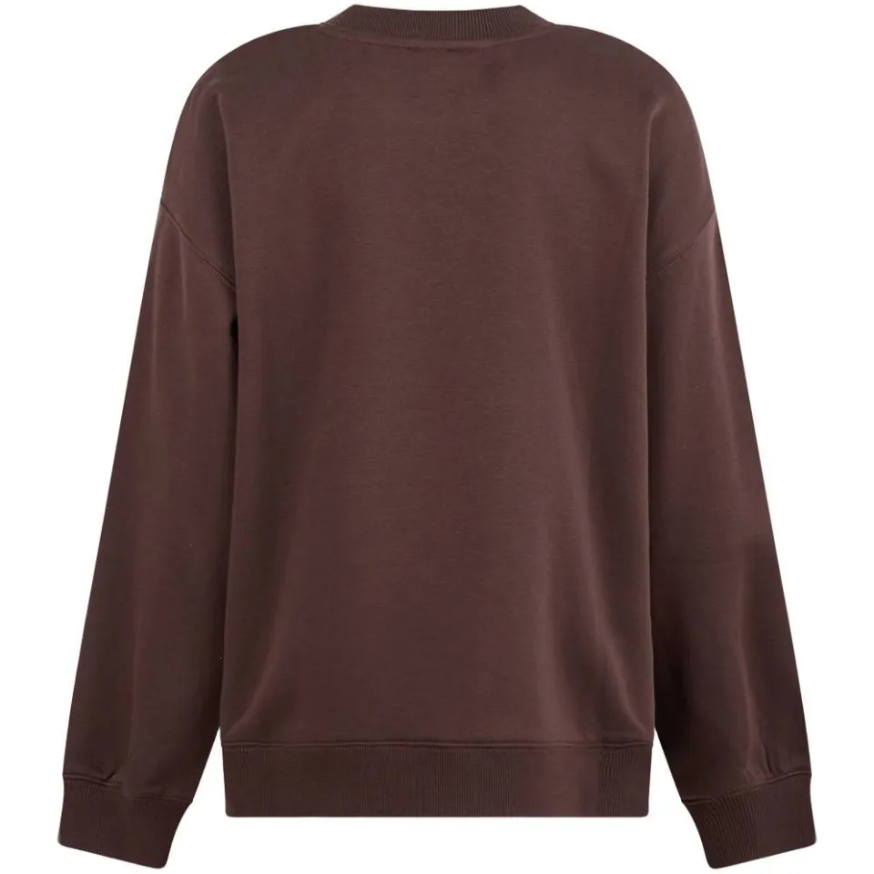 Shoeby sweater met tekst - bruin, foto 4