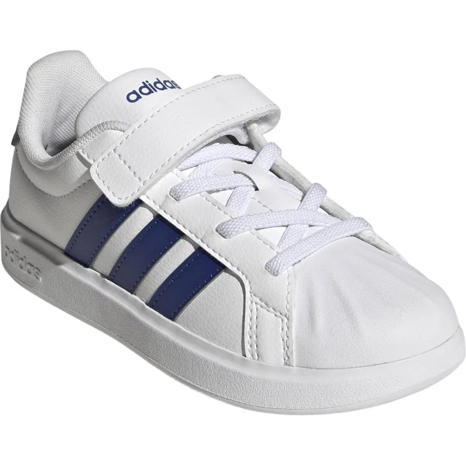 Adidas KJ9607 sneakers wit blauw, foto 6