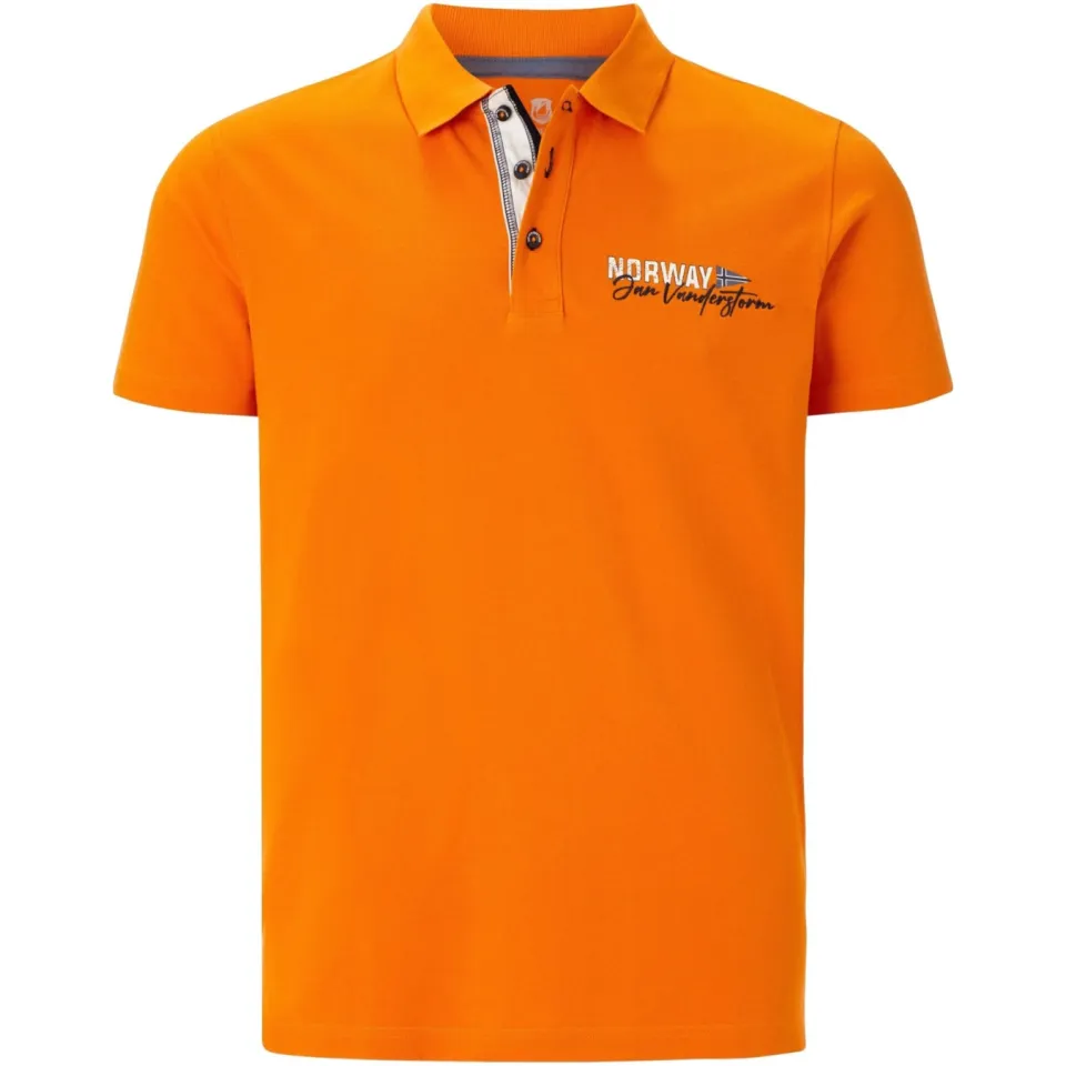 Jan Vanderstorm polo Plus Size JAKOV oranje, foto 2
