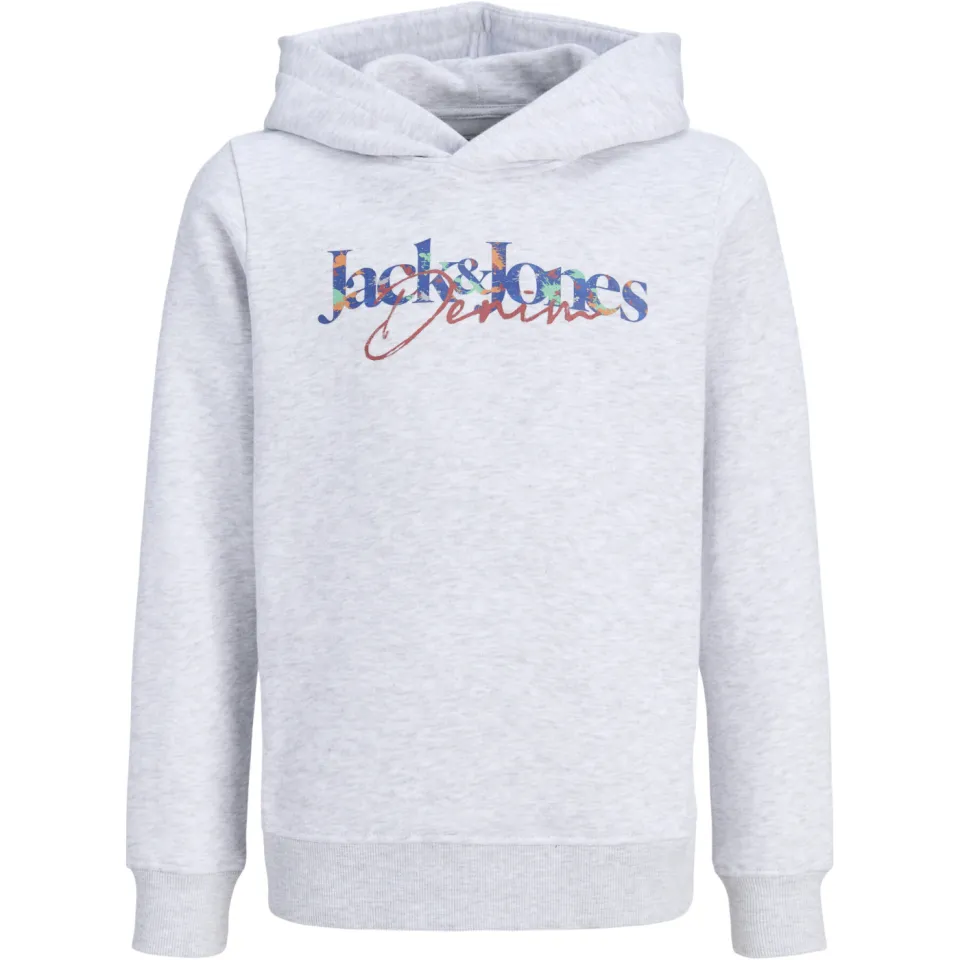 Jack & Jones JUNIOR hoodie met print - wit, foto 2