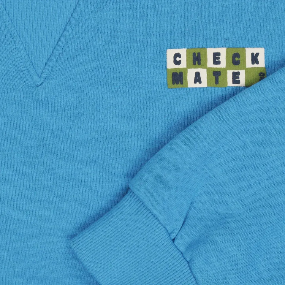 Tumble 'n Dry sweater met backprint - blauw, foto 5