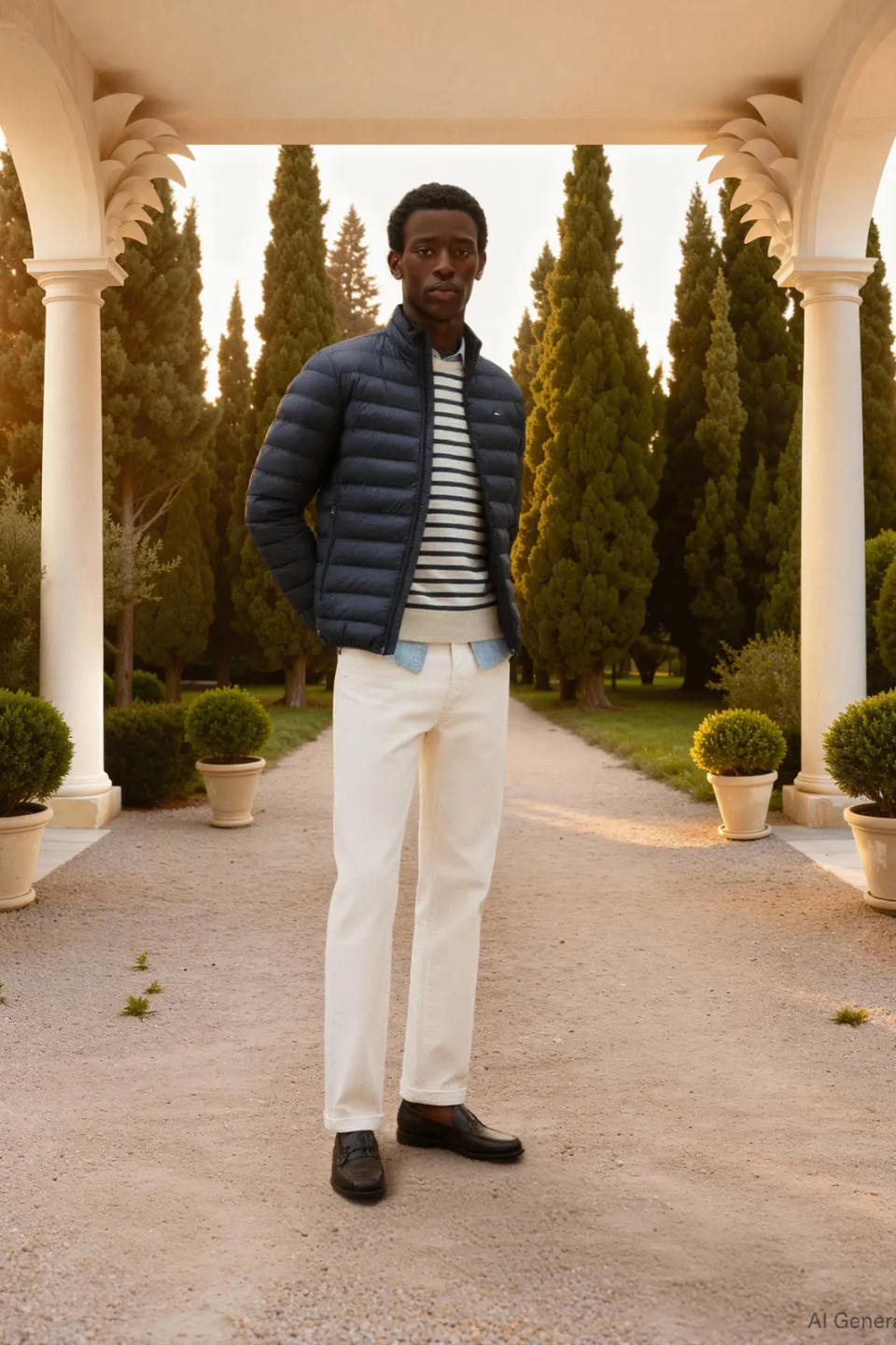 Tommy Hilfiger Core Packable gewatteerde jas donkerblauw desert sky, foto 3