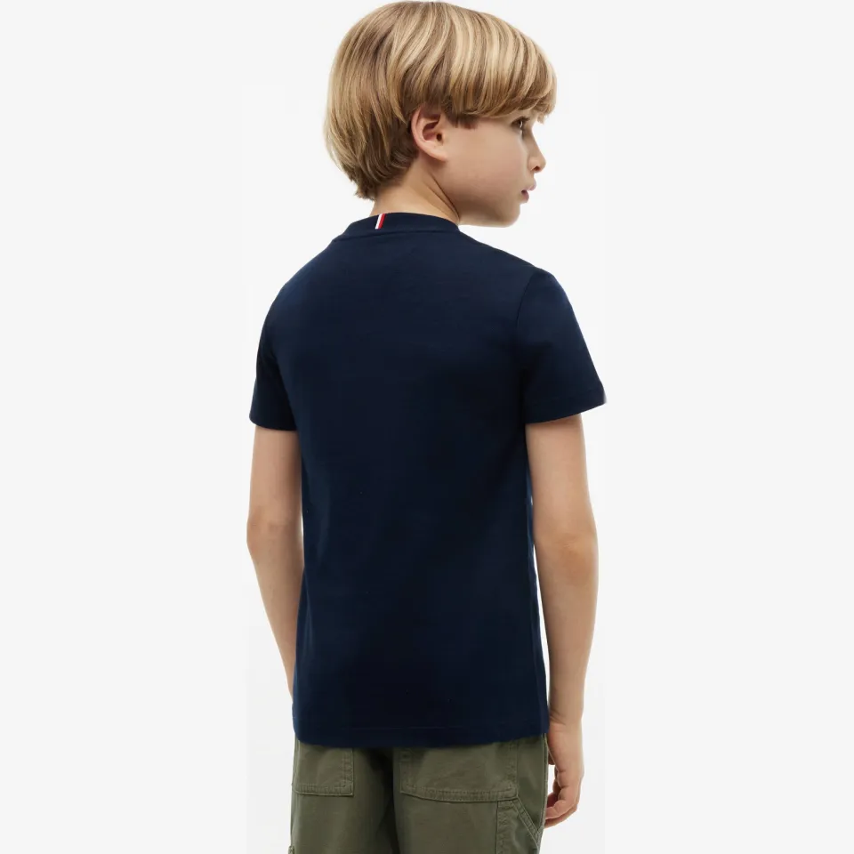 Tommy Hilfiger T-shirt met print donkerblauw, foto 3