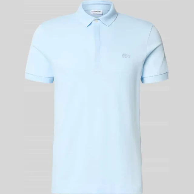 Lacoste Regular fit Poloshirt van Katoenmix blauw, foto 2