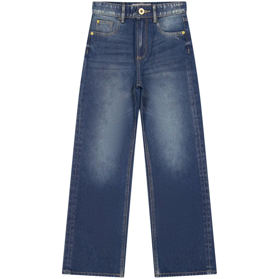 Vingino Coco wide leg jeans - mediumblauw, foto 3