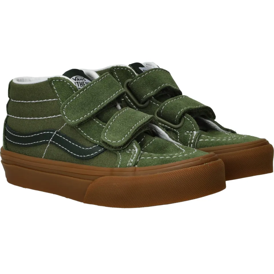 Vans SK8-Mid Reissue V hoge sneakers olijfgroen, foto 3