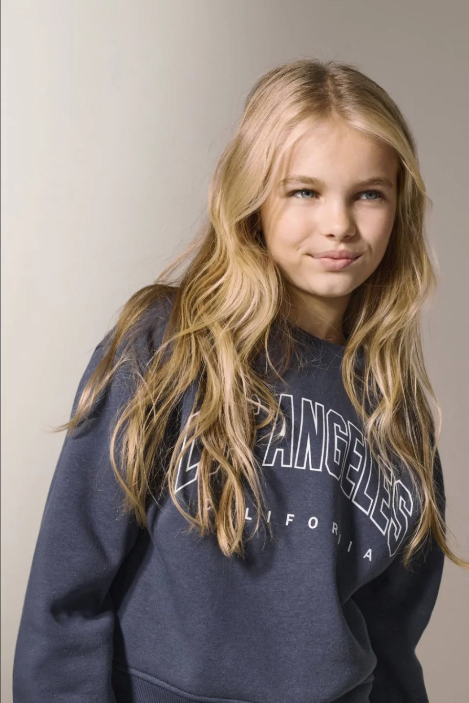 KIDS ONLY GIRL sweater donkerblauw, foto 4