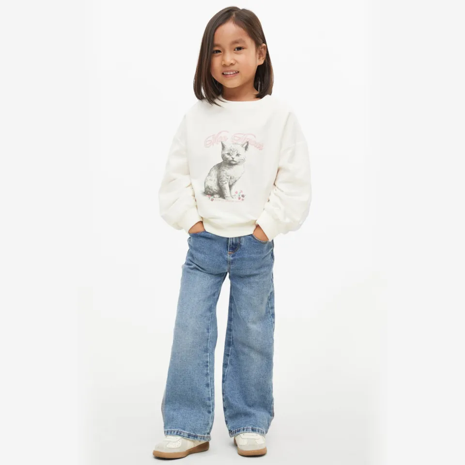 S.Oliver sweater met print - wit, foto 4
