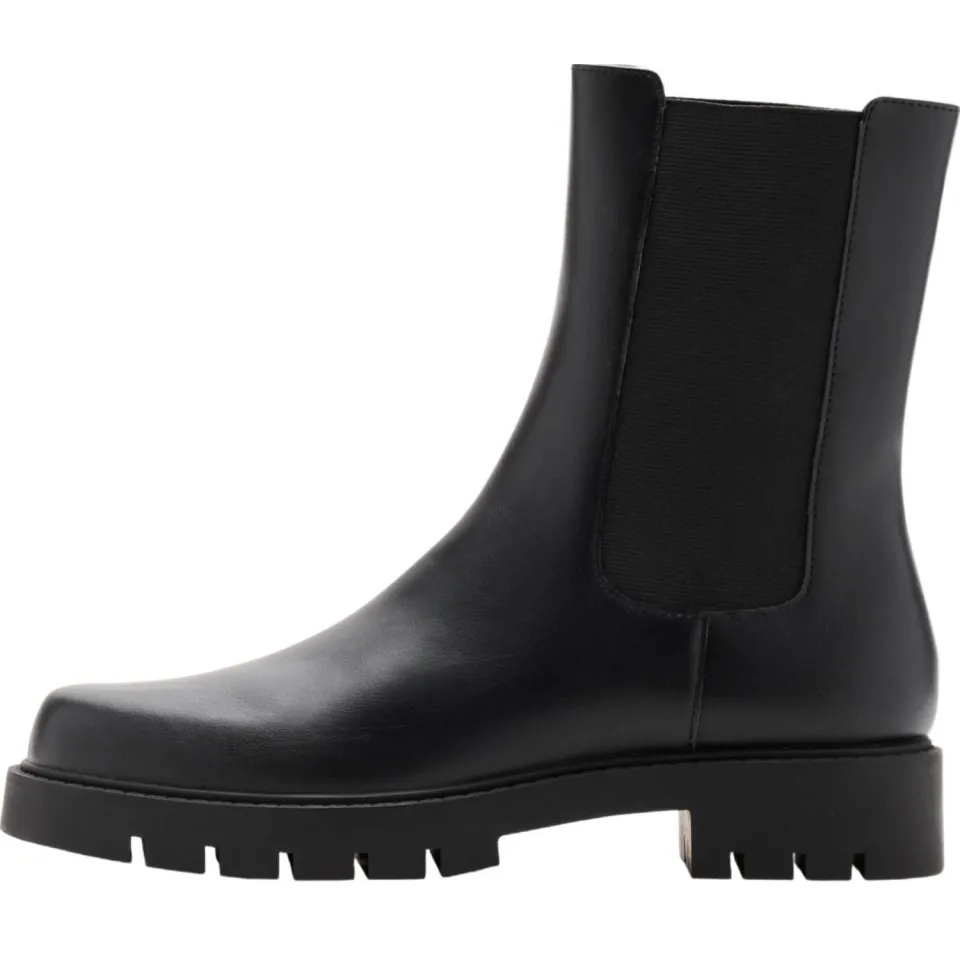 Mango TEEN enkelboots met profielzool - zwart, foto 4