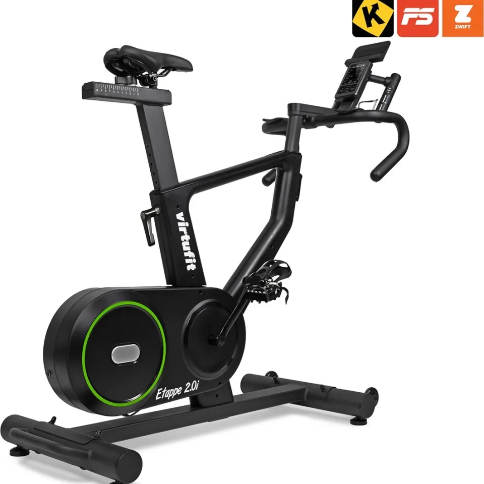 Virtufit Etappe 2.0i spinbike zwart, foto 2