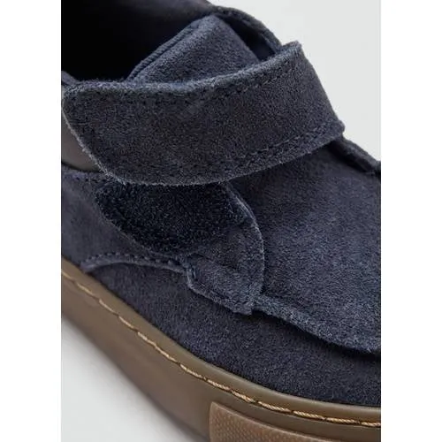 Mango Kids leren enkelboots - marineblauw, foto 7