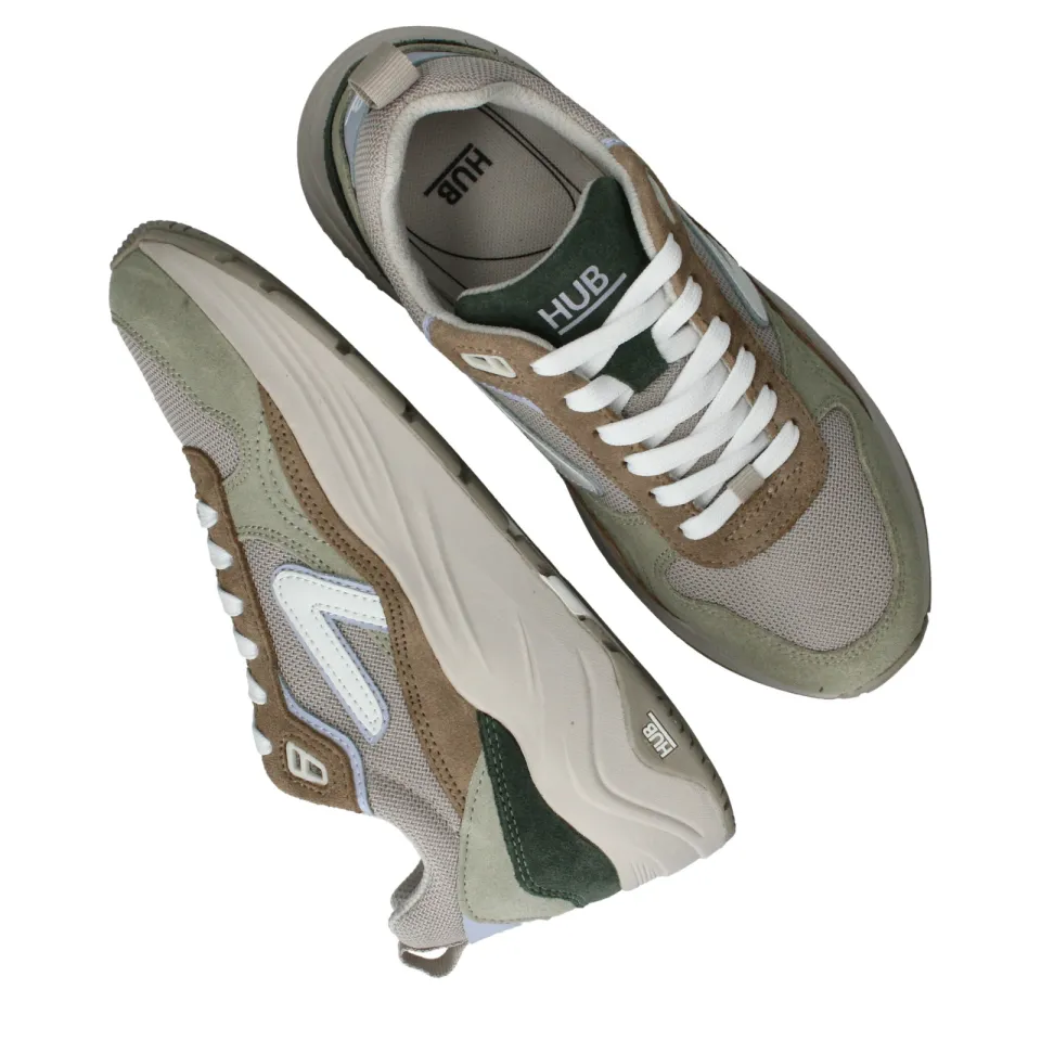 Hub Glide sneaker beige, foto 4