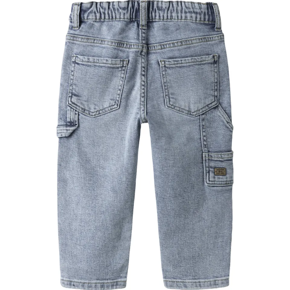 NAME IT MINI loose fit jeans Light Blue Denim, foto 3