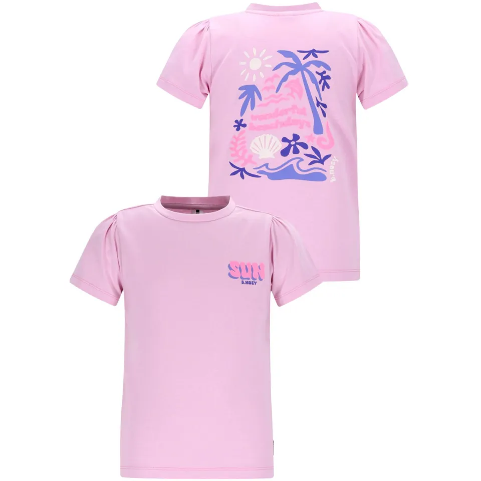 B.Nosy T-shirt met backprint roze, foto 4
