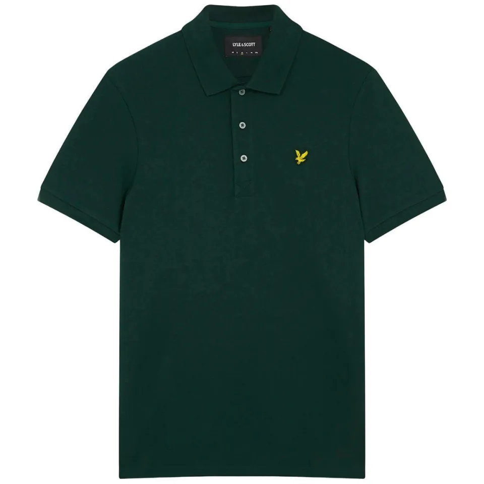 Lyle & Scott regular fit polo - donkergroen, foto 2