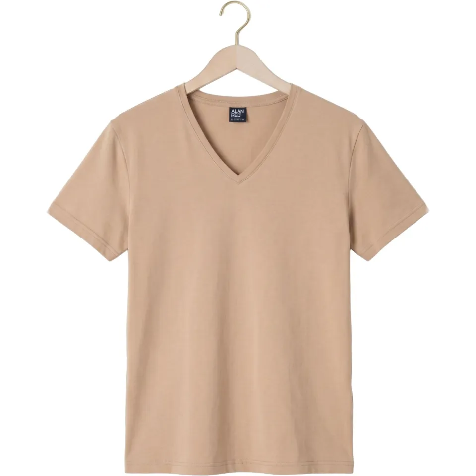Alan Red Heren Polo's & T-shirts 5601 Nov - Beige, foto 2