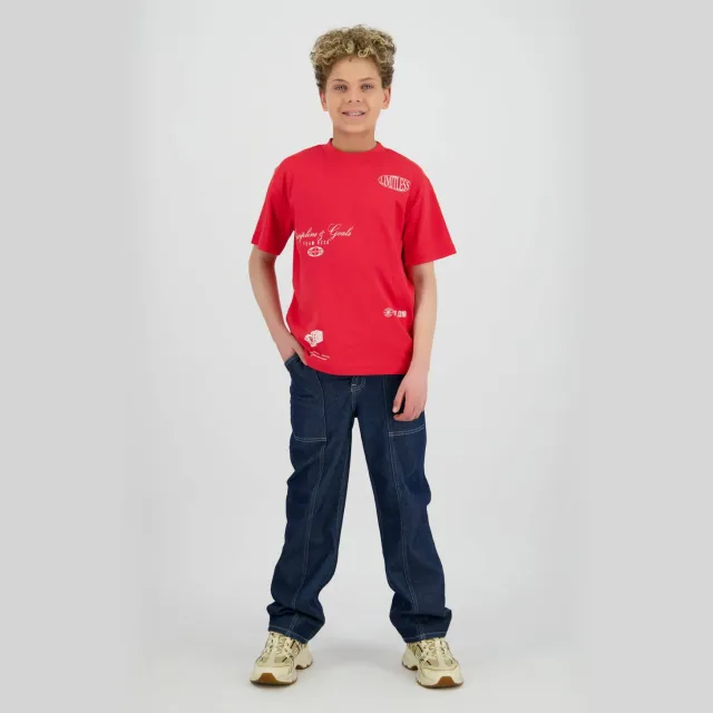 Raizzed T-shirt rood