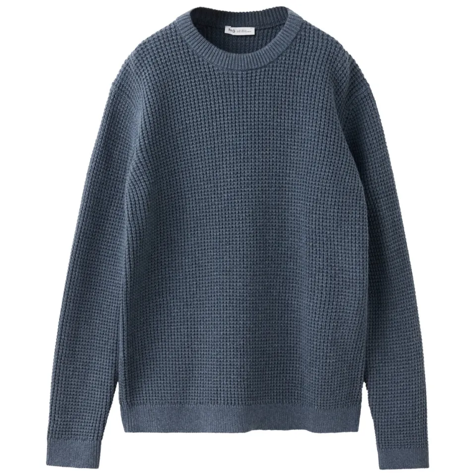 Mango Kids gebreide trui - donkerblauw, foto 2