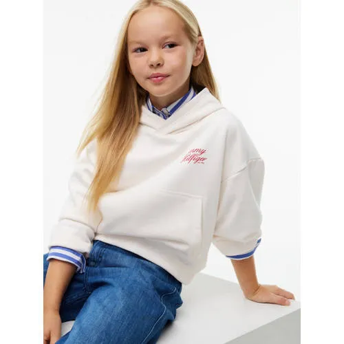 Tommy Hilfiger hoodie met tekst - wit, foto 4