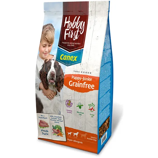 HobbyFirst Canex Puppy-Junior graanvrij hondenvoer 12 kg