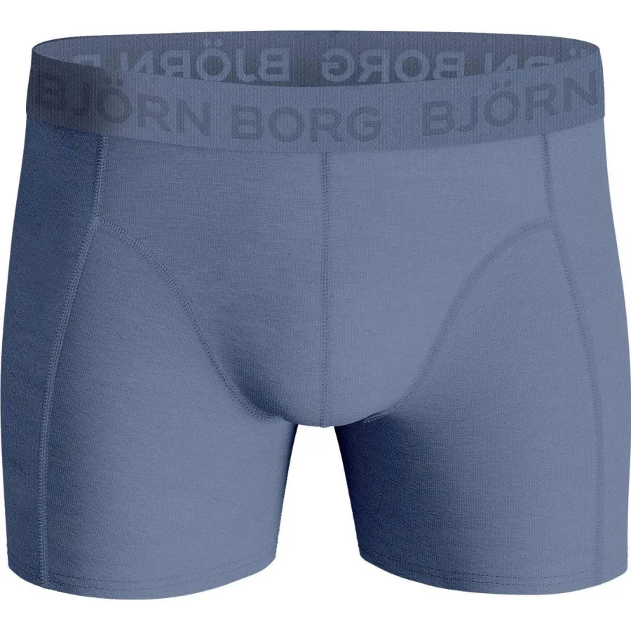 Björn Borg Cotton Stretch boxershorts 3-pack blauw, foto 2