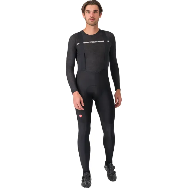 Castelli Competizione fietsbroek met bretels zwart/grijs