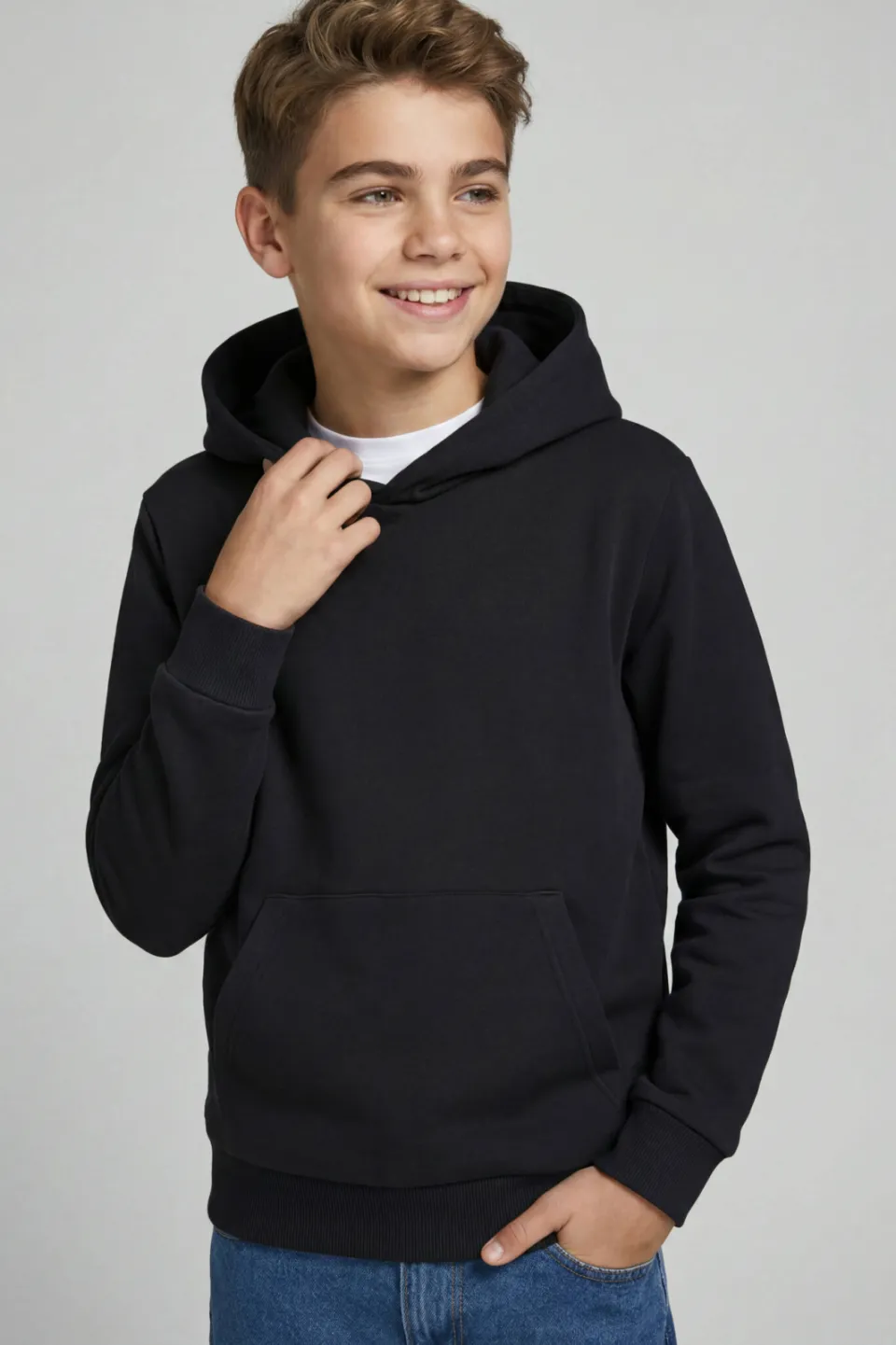JJ Rebel JUNIOR hoodie - zwart, foto 5