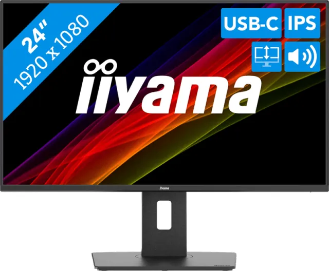 Iiyama ProLite XB2497HSN-B1 monitor zwart