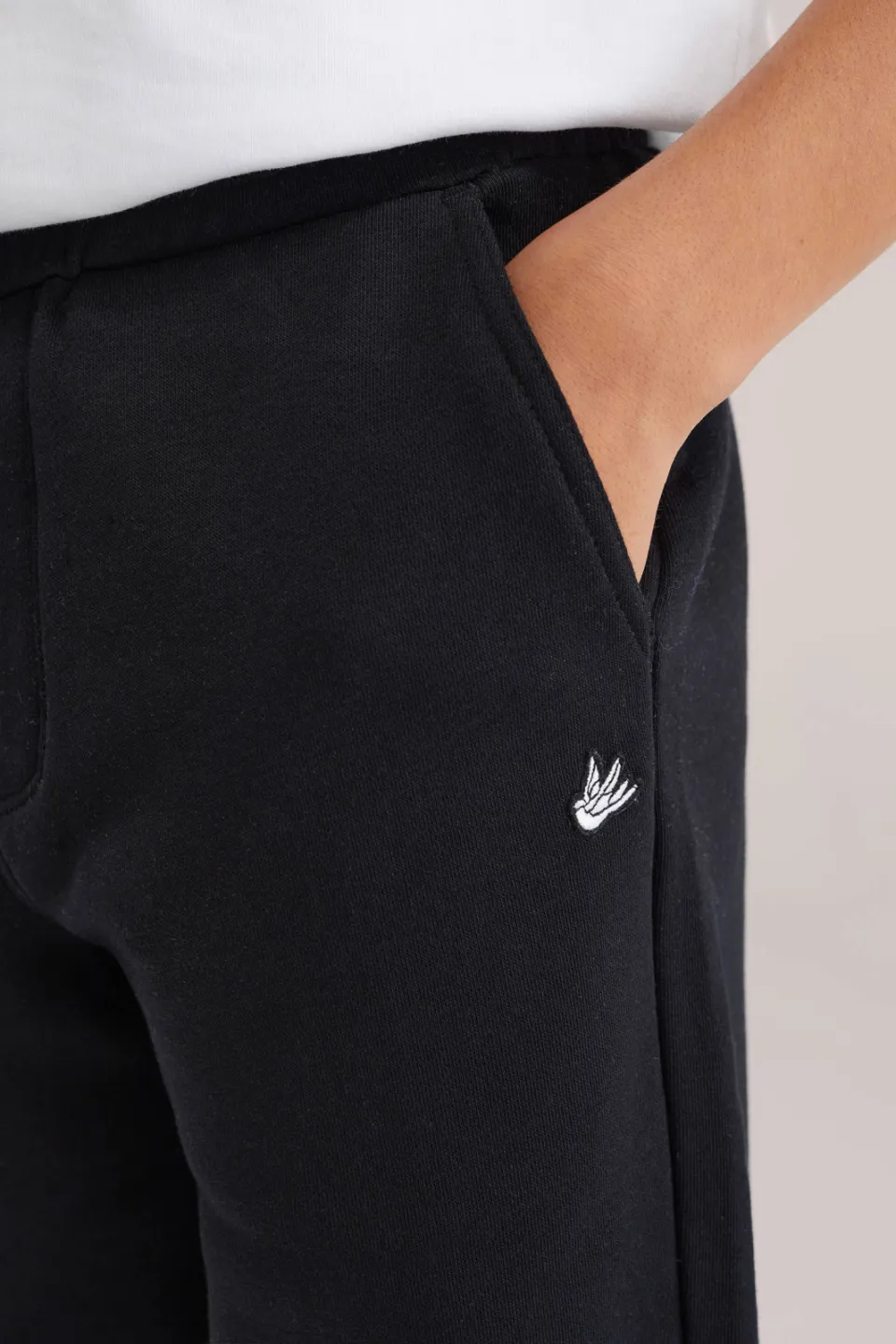 WE Fashion regular joggingbroek zwart, foto 4