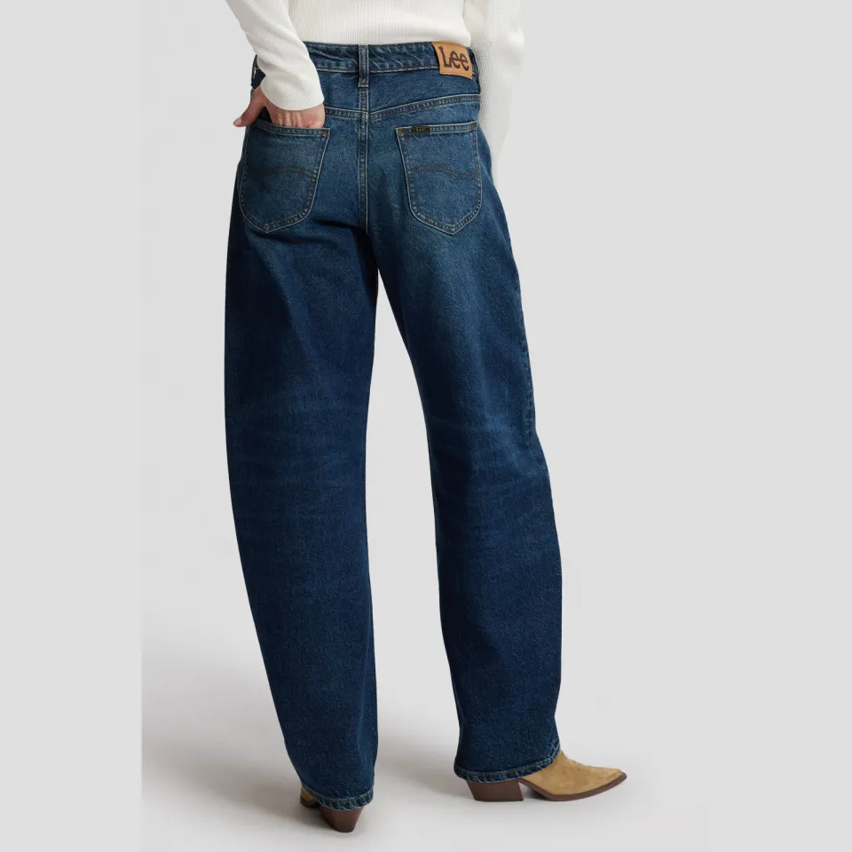Lee barrel jeans - donkerblauw, foto 5