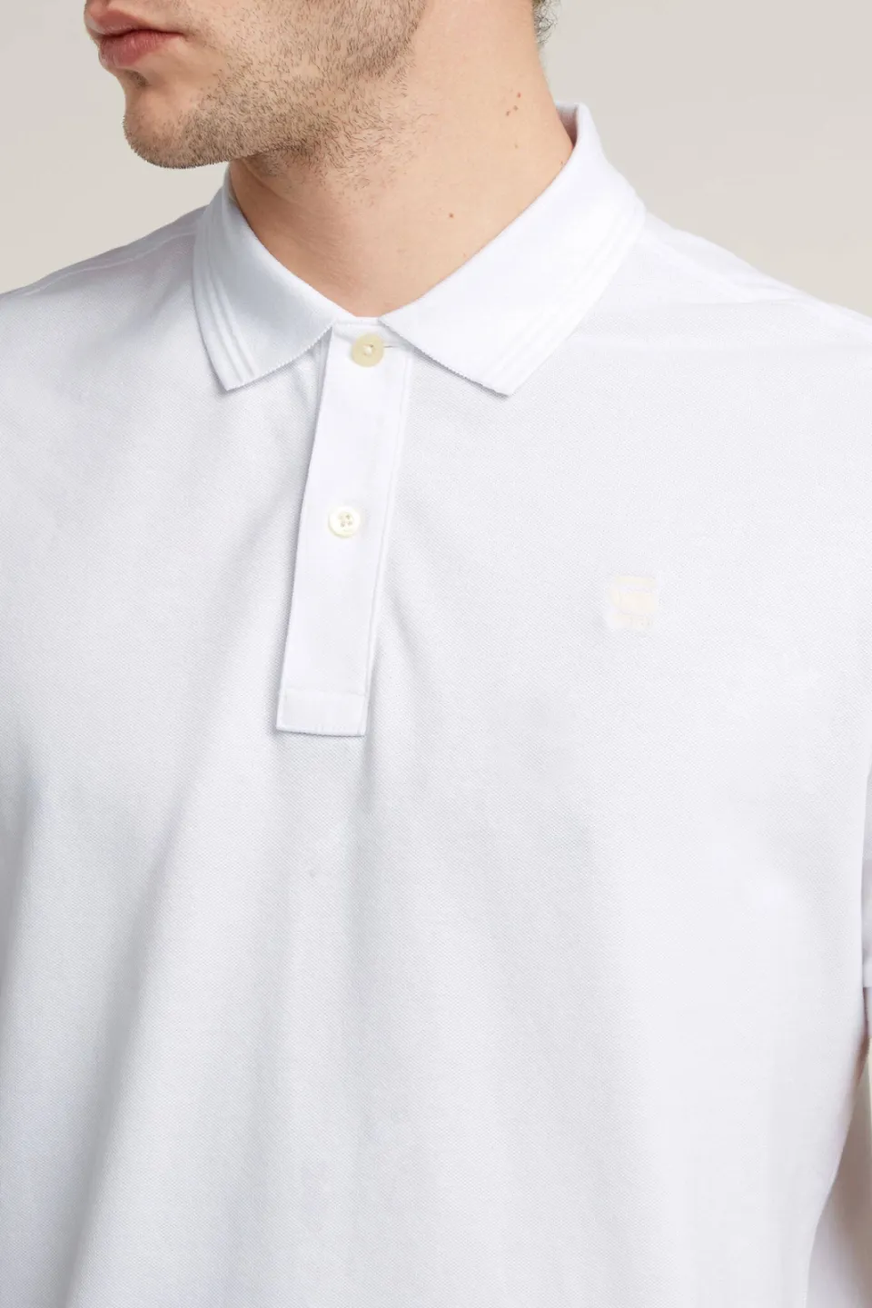 G-Star slim fit polo Dunda white, foto 5