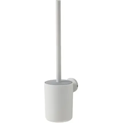 Tiger Wc-borstel Met Houder Urban - Rvs - Met Klep - Wit Mat Wit