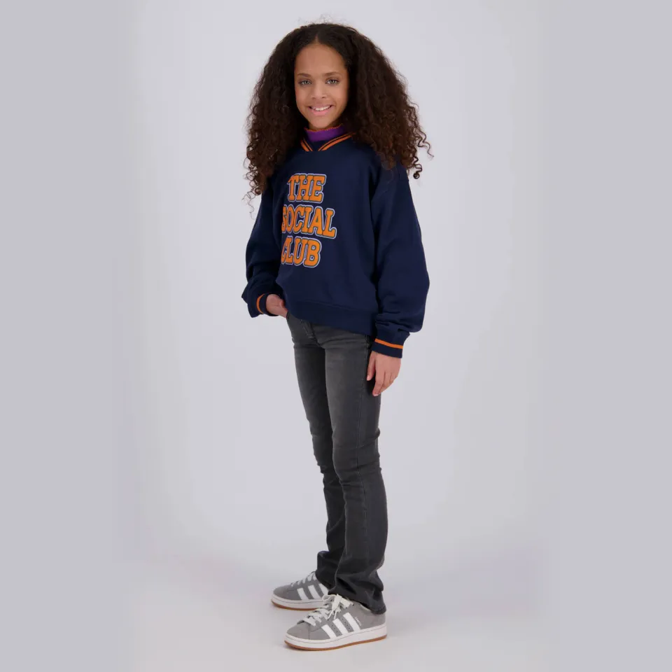 Vingino rechtvallende sweater met print - donkerblauw, foto 6